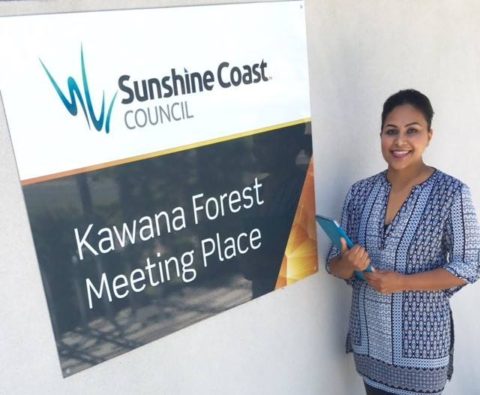 Tahhniaa Dhavai (see photo), Peer Educator from Council of the Aging (COTA)